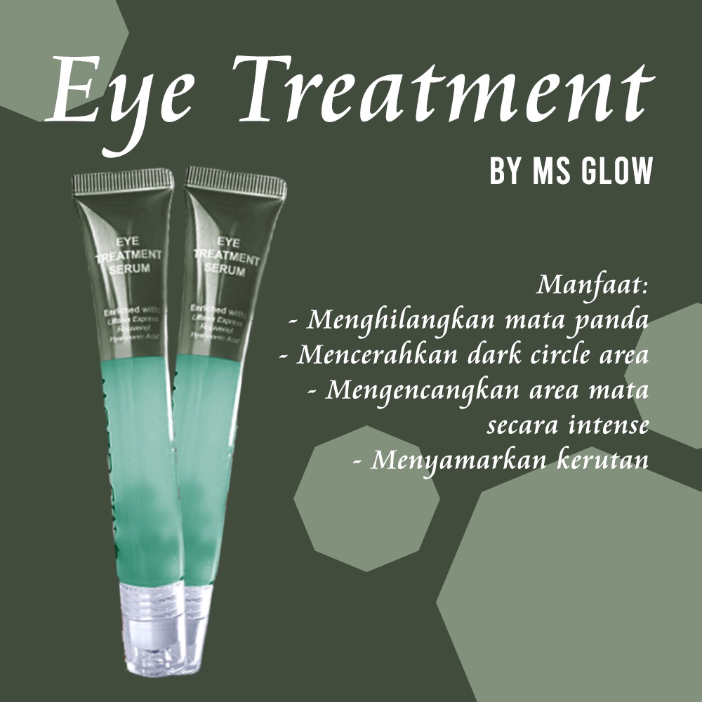 Ms Glow Eye Treatment Serum Mata / Dark CircleTreatment Ms Glow