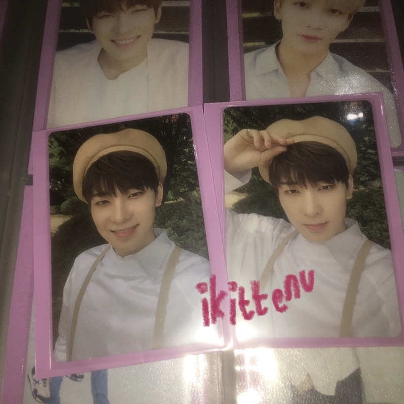 PHOTOCARD AN ODE HOPE (BERET) WONWOO // PC WONWOO BERET (selling as SET)