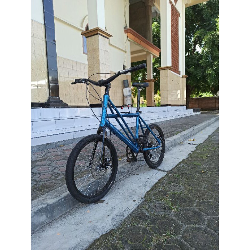 Frame & fork Sepeda Minivelo Tyrell Rims 20 Or 22 Diskbrake