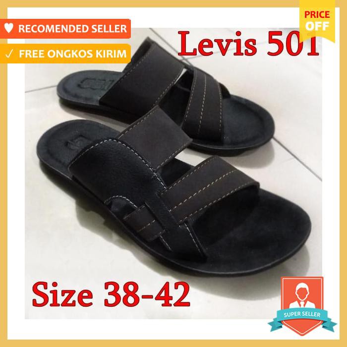 Sandal Sendal Pria Levis 501 Cc3 - Sepatu Pria - Sandal Pria