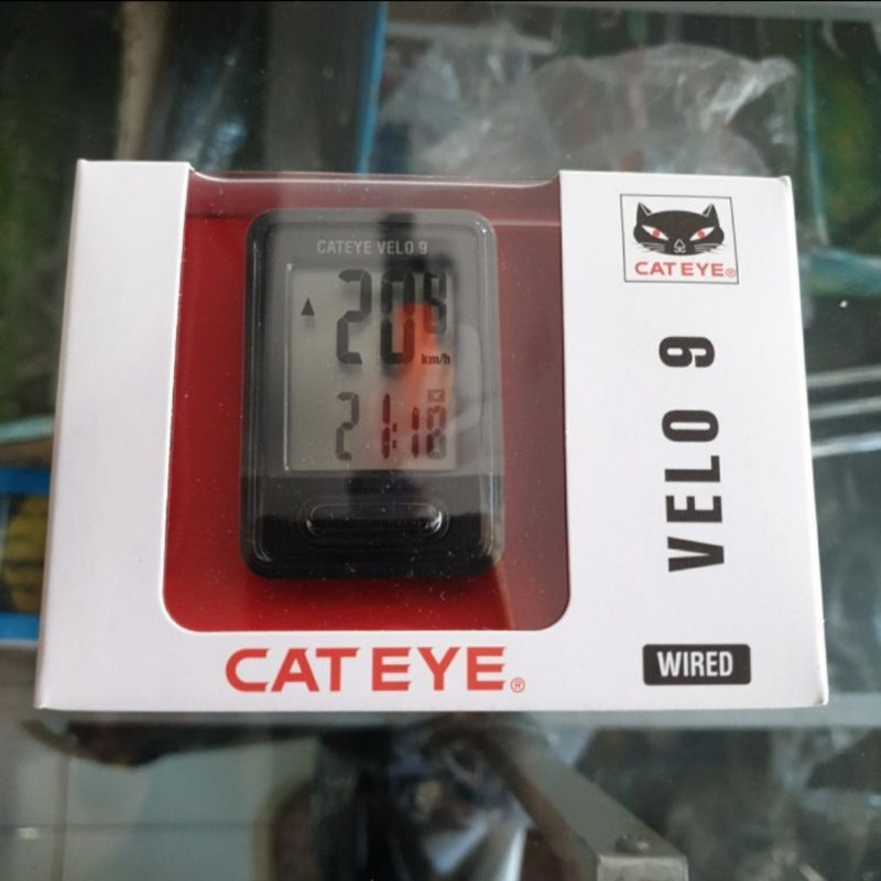 Speedometer Sepeda Cateye Velo 9