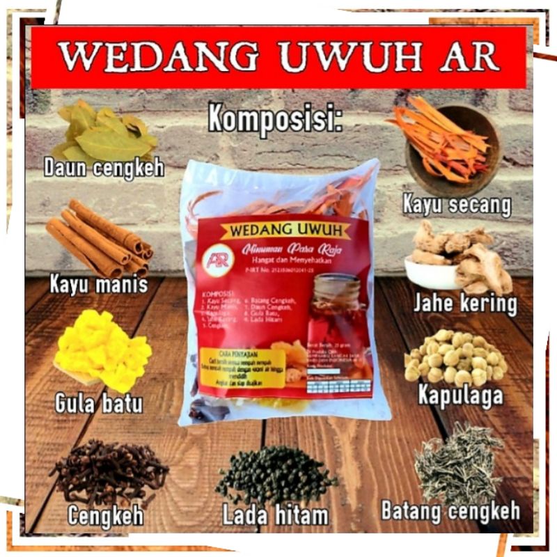 WEDANG UWUH AR KEMASAN BESAR 30gr