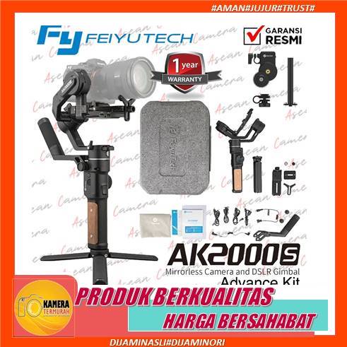 Feiyu AK2000S Advance + Follow Focus 3-Axis Handheld Stabilizer Gimbal