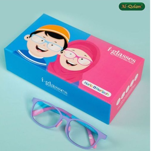 AL QOLAM Kacamata Kesehatan I-Glasses Lensa Normal
