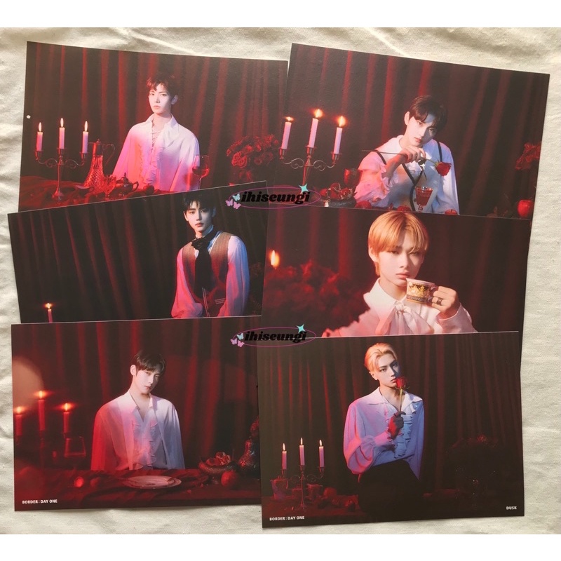 ENHYPEN BDO DUSK POSTCARD HEESEUNG JAY SUNGHOON SUNOO JUNGWON NI-KI