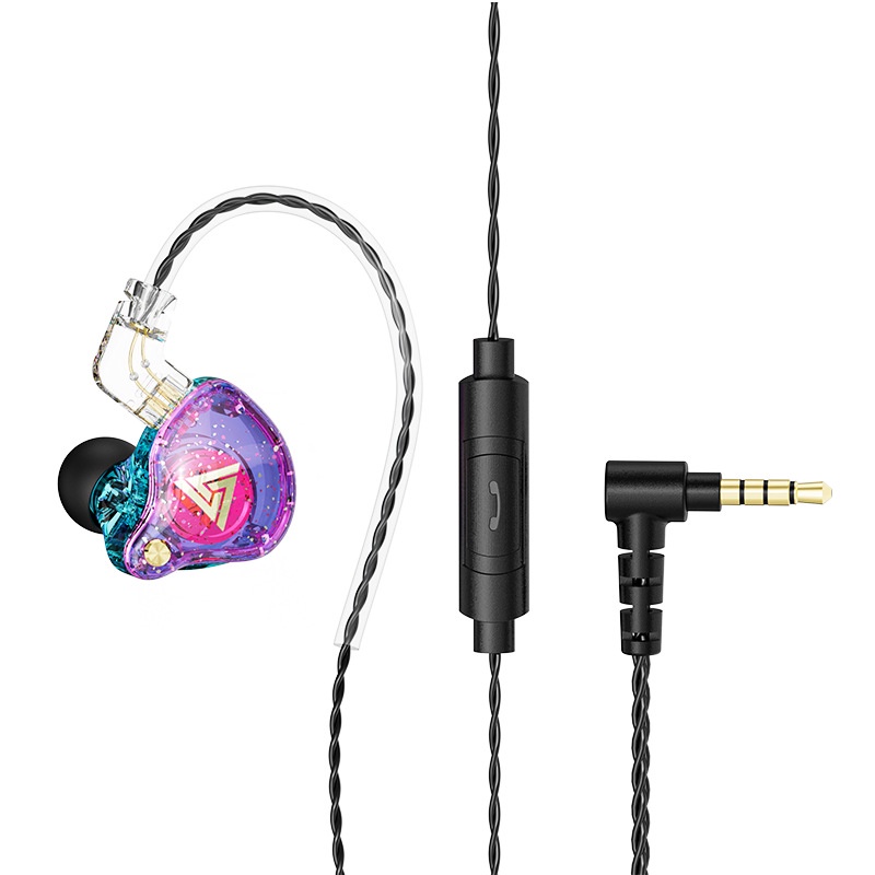 Qkz Ak6 Pro Earphone In Ear Hifi Heavy Bass Dj Dengan Kabel Upgrade Bisa Dilepas