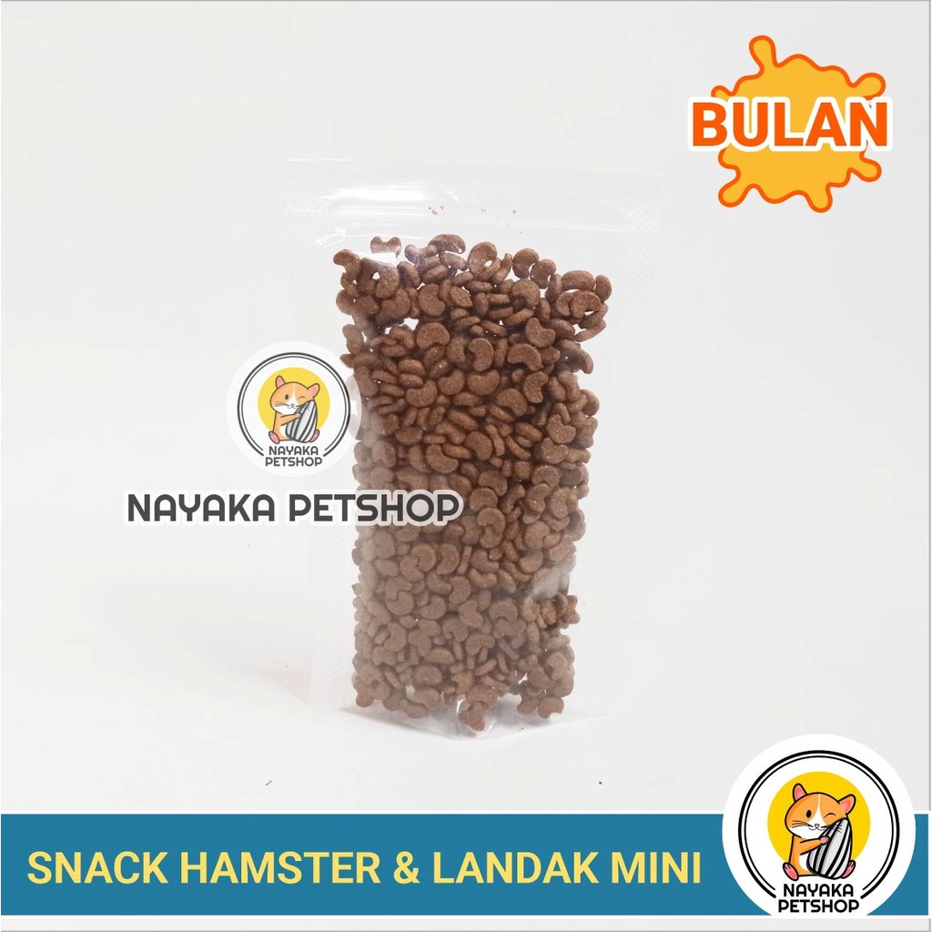 Snack Biskuit Hamster 50 gr Makanan Landak Mini Cemilan Extra Food