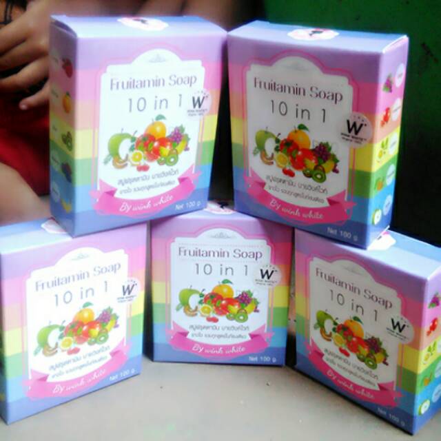 fruitamin soap original thailan