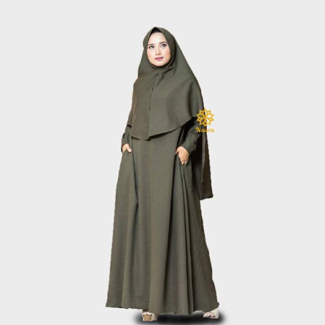 HELENA  DRESS  1 SET HIJAB  by NAURA HIJAB