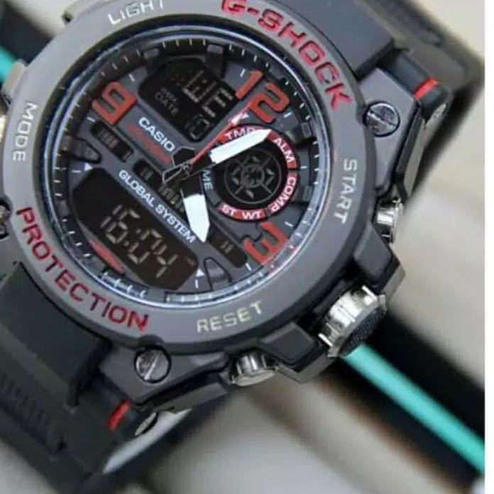 [CSX064] Jam tangan gshock rantai mika 4g4-8600 gun metal, .