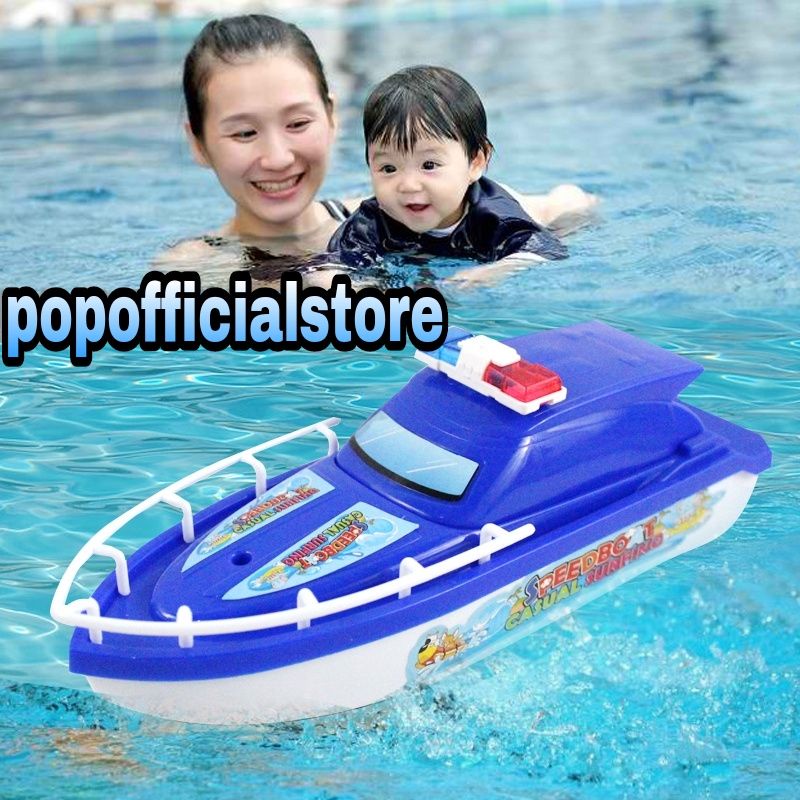 Mainan Speedboat Motor Boat Bisa Jalan Diatas Air Perahu Bisa Jalan Diatas Air Mainan Edukasi Anak i