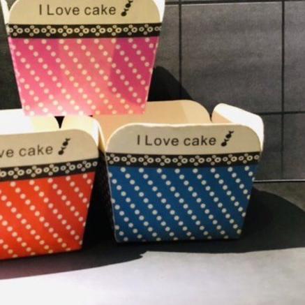 ♪ 100 pcs Muffin Cup Cake Kotak / Paper Cup Kotak / Hokaido Papercup ♞