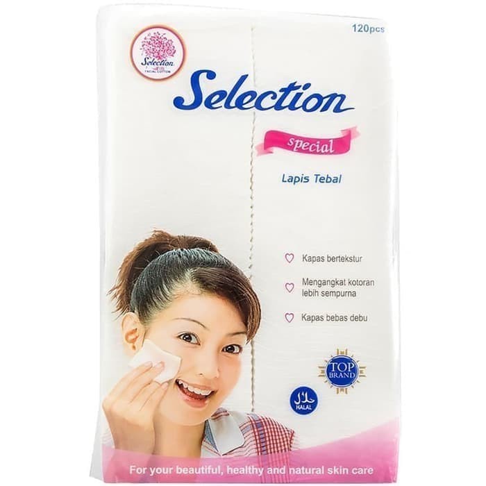 DISCON!!! Selection Special Kapas Kecantikan Wajah isi 175 Pcs Tipis / 120 Pcs Tebal / 60gram Tipis / 60gram Tebal / kapas oval 80s