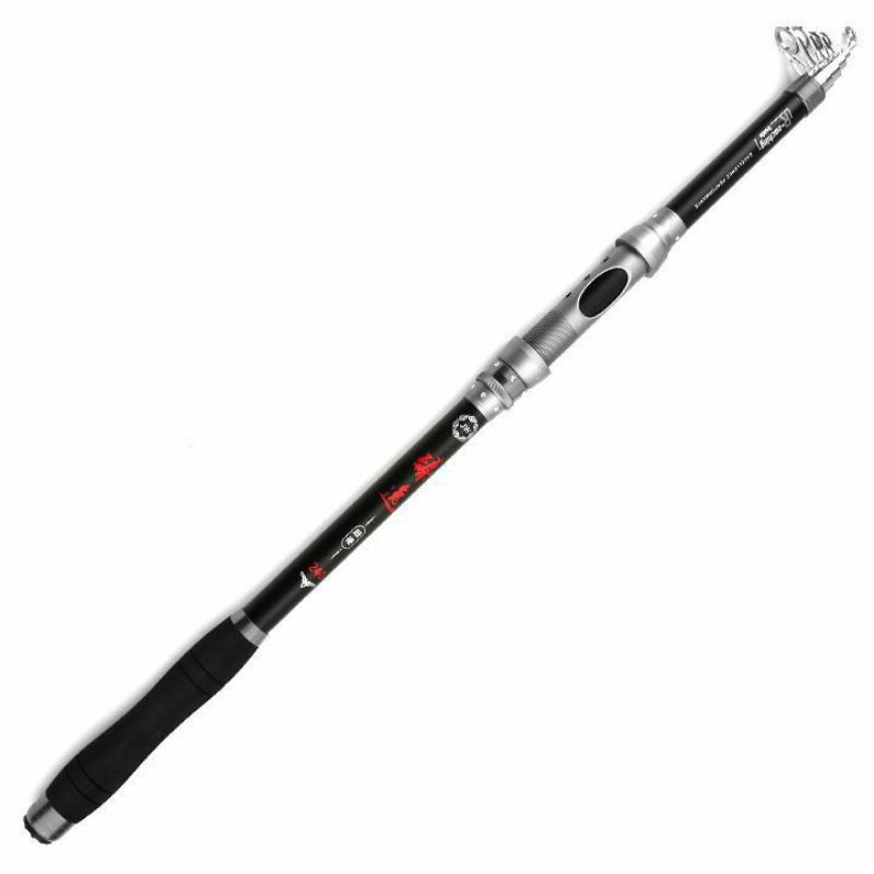 Joran JW Antena Pancing Carbon Fiber Telescopic 360 cm SST (Bisa Bayar Di Tempat )
