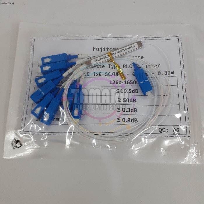 Splitter 1:8 sc upc PLC splitter 1:8 sc upc