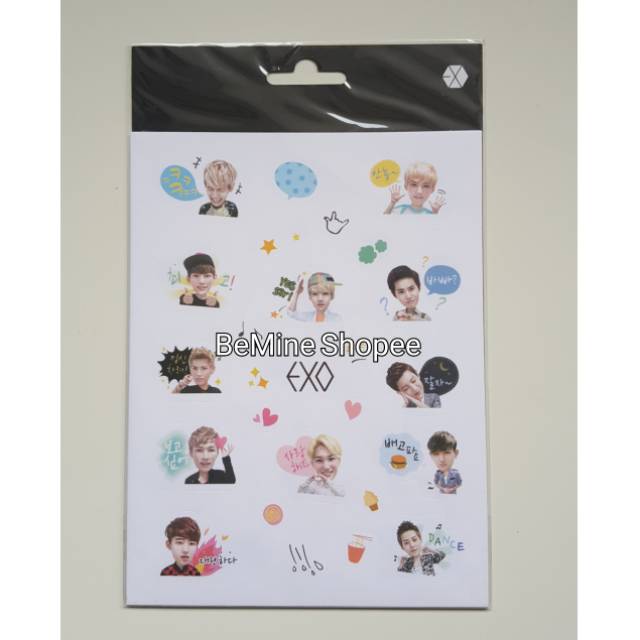 EXO OFFICIAL STICKER SET