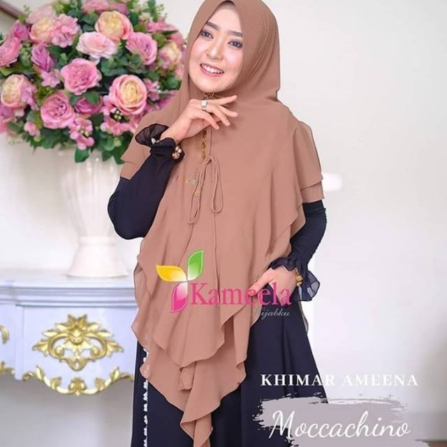 Khimar ameena ori @kameela_hijabku