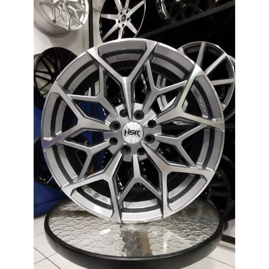 HSR Wheel Velg Mobil MYTH01 Ring 17  baut 4 Untuk Mobil Jazz Mobilio Swift Avanza Xenia Livina