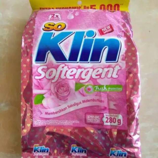 Soklin Sabun Detergent So Klin 5000an 215 gram
