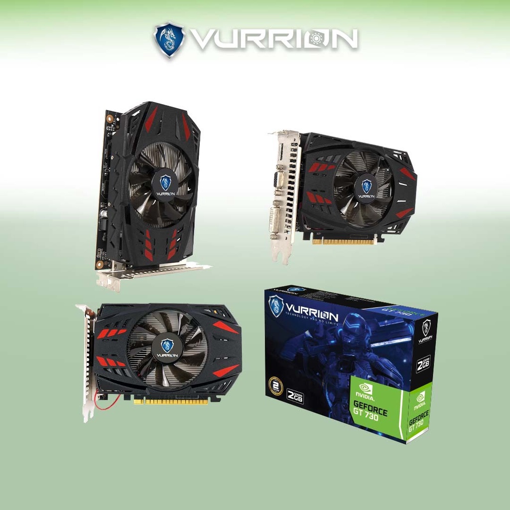 VGA AGS VURRION NVIDIA GT730 2GB GDDR5 64bit REAL CAPACITY