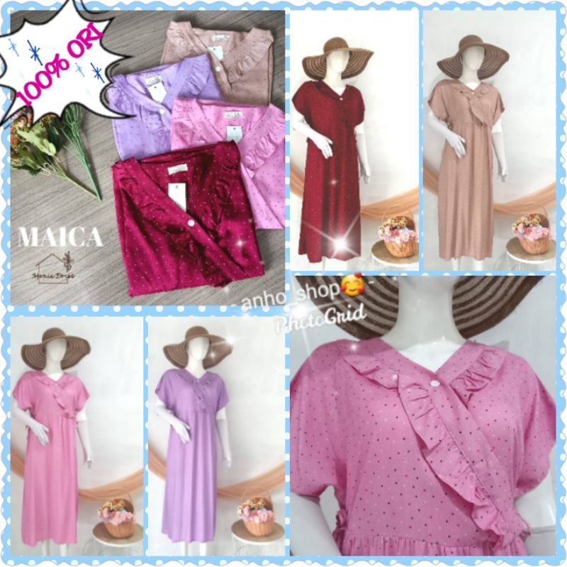Daster kimono/home dress MAICA ORI BY momie dress/daster semata kaki