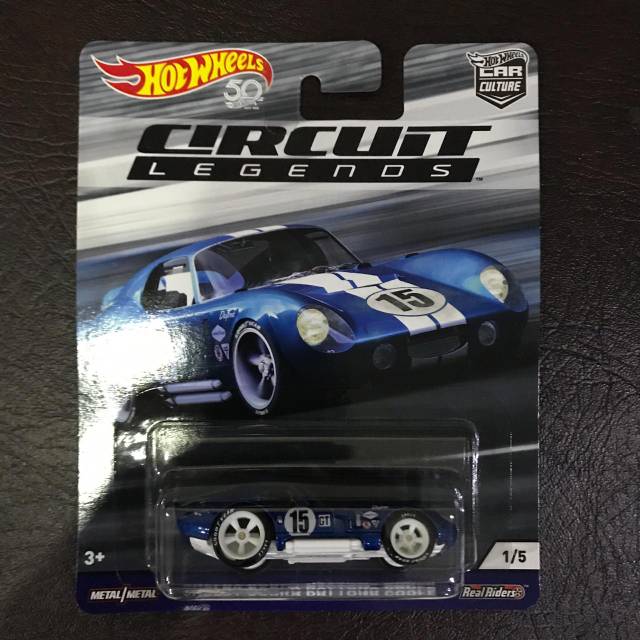 Hot Wheels Ford Shelby Cobra Coupe Car Culture ban karet