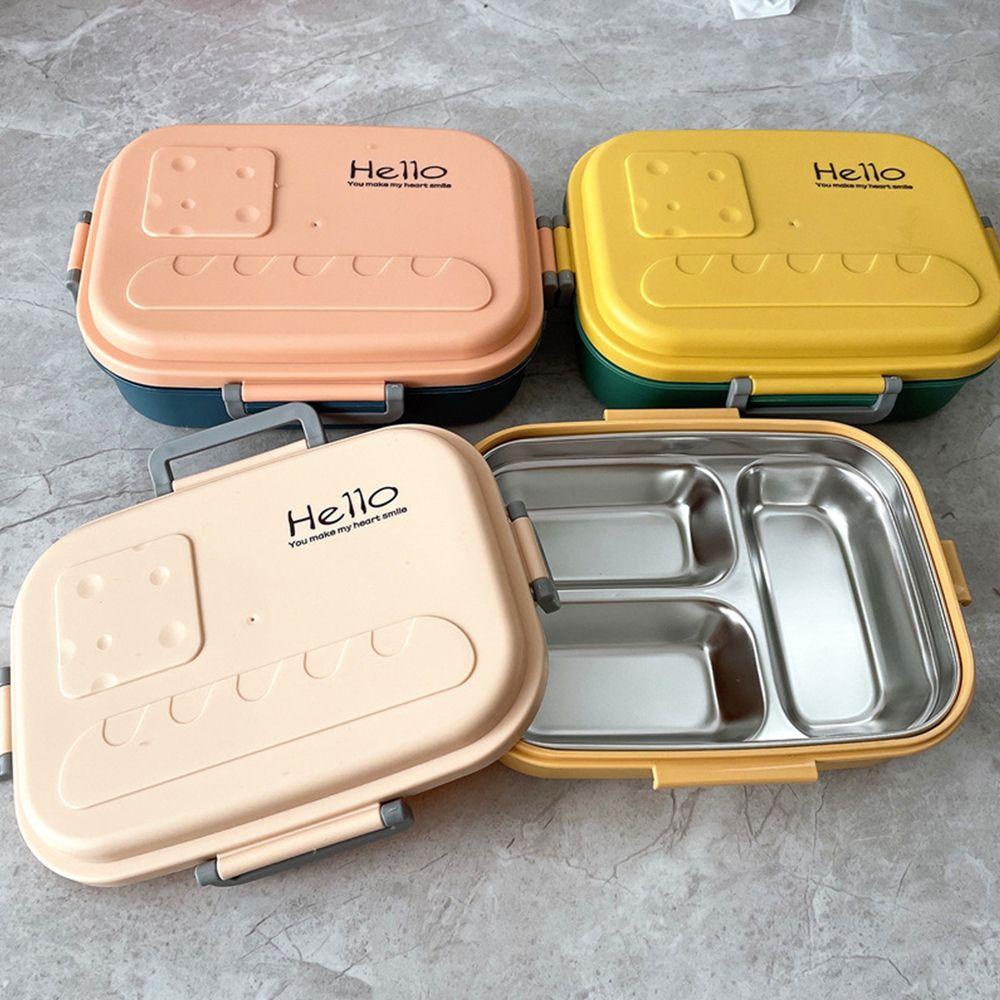 R-FLOWER Kotak Makan Lunch Box Office Bento Case2/3 Sekat Food Container