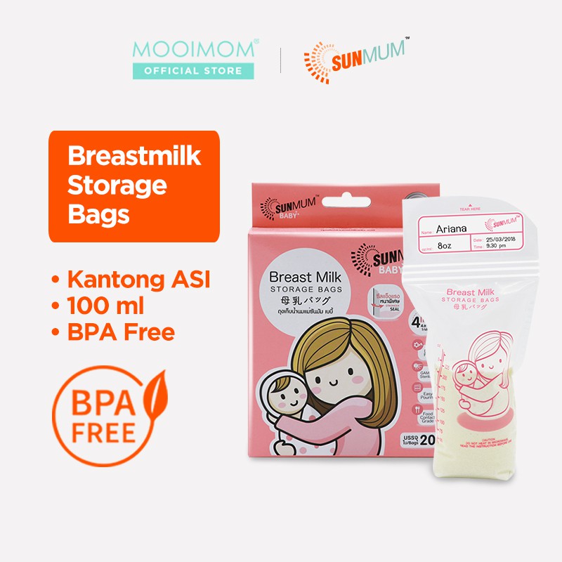 SUNMUM Kantong ASI | Breastmilk Storage Bags 30pcs