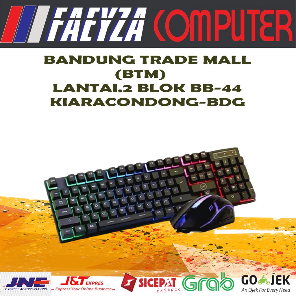 KEYBOARD MOUSE GAMING STANDAR BANDA KM-99