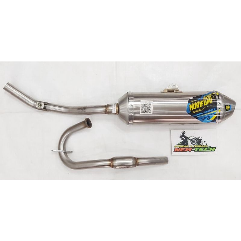 KNALPOT NORIFUMI ROCKET 4 STANDAR YAMAHA WR