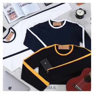 Bajubaja long side panjang kaos  longsleeve polos  