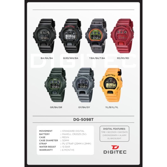 DIGITEC TYPE DG-5098T 100% ORIGINAL