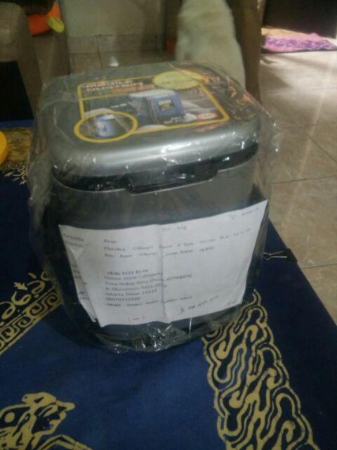 Tempat Sampah Mobil / Dustbin Merk Shinpo Tatakan Karet