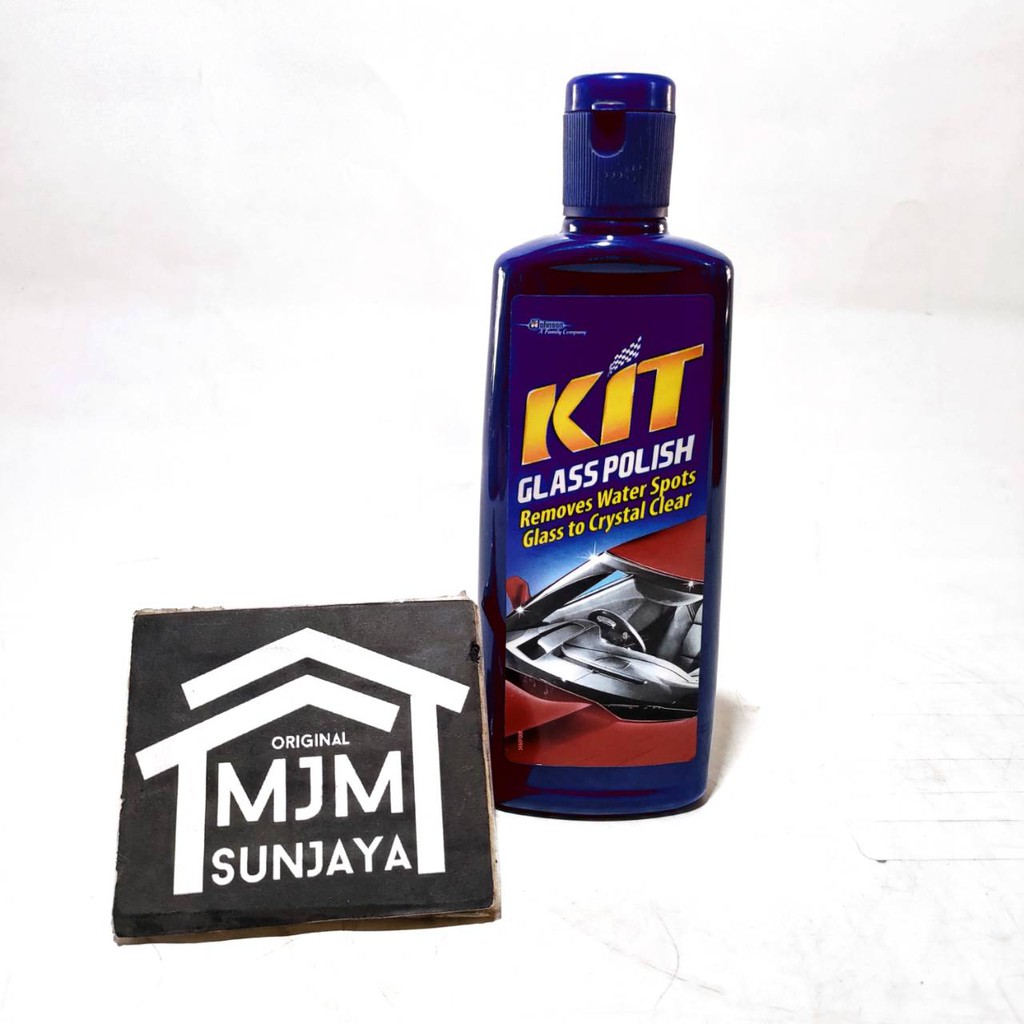 Kit Glass Polish 170mL Poles Kaca Mobil Anti Water Spot Jamur Goresan Baret