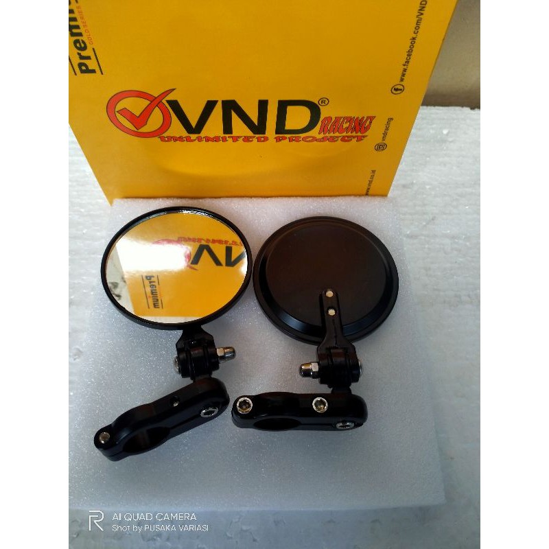 spion jepit bulat supermoto VND PREMIUM KLX 150 CRF 150 dll