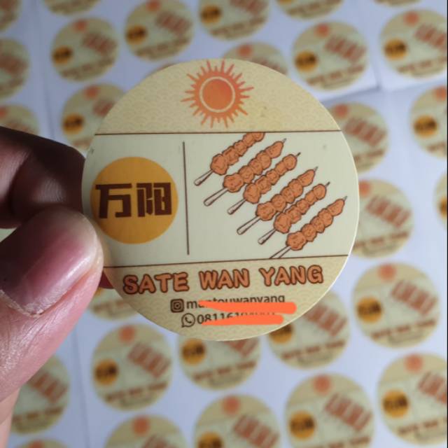 

Cetak Sticker Vynil Stiker Vinyl Custom Sticker Label Ukuran A3 A3+