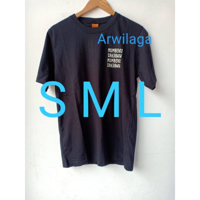 Kaos oblong Number sixtyone