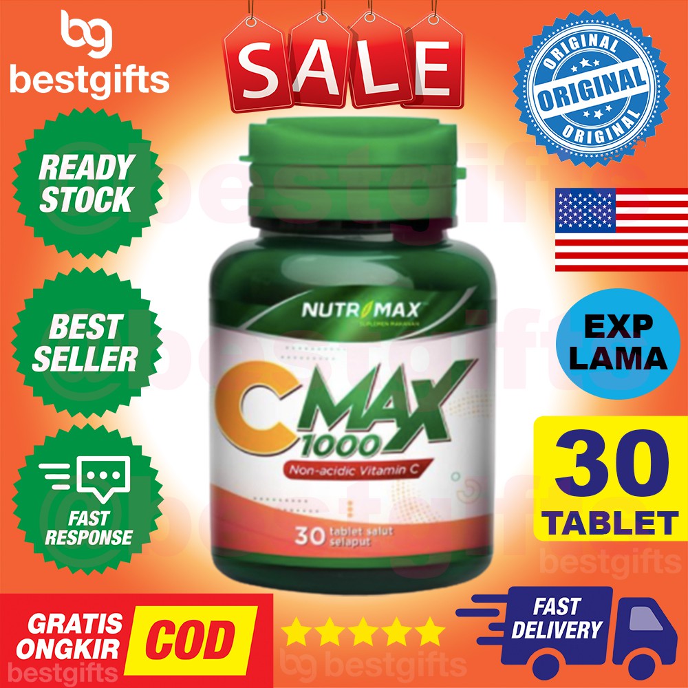 NUTRIMAX C MAX 1000 MG NON ACIDIC 30 TABLET