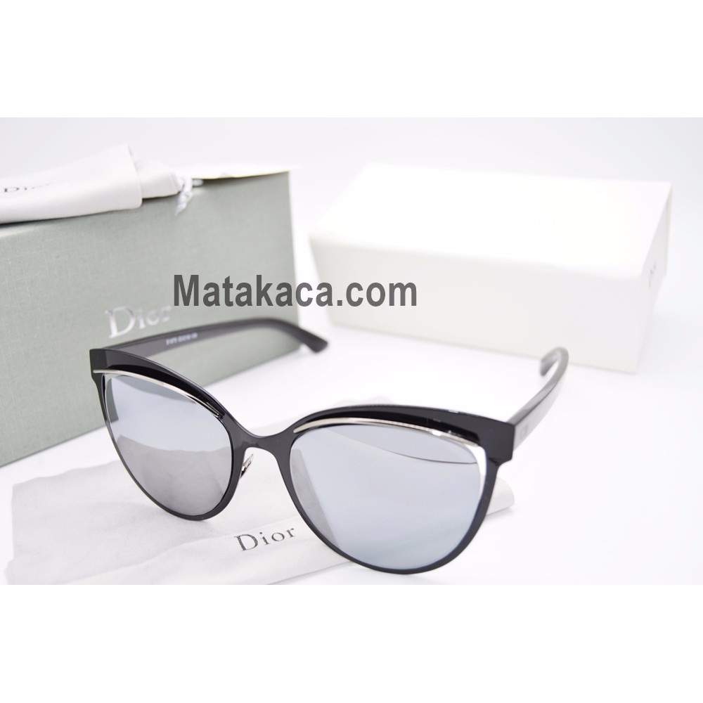 Kacamata Sunglass Dior 1875 Hitam Silver