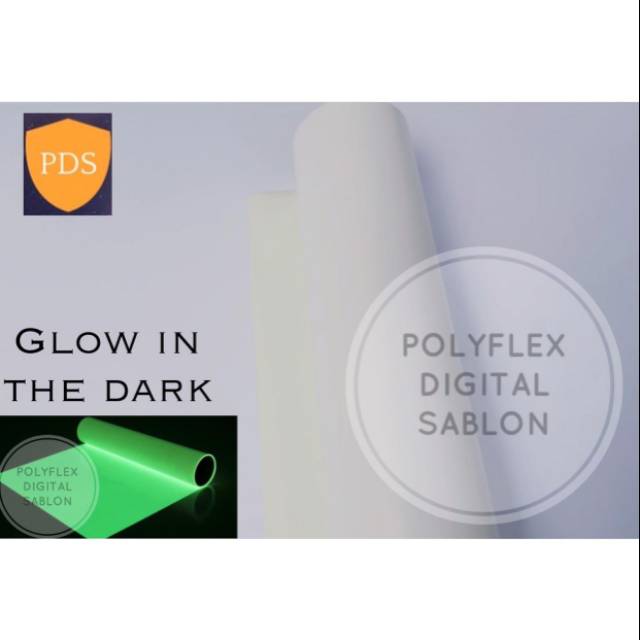 POLYFLEX GLOW IN THE DARK PU MURAH