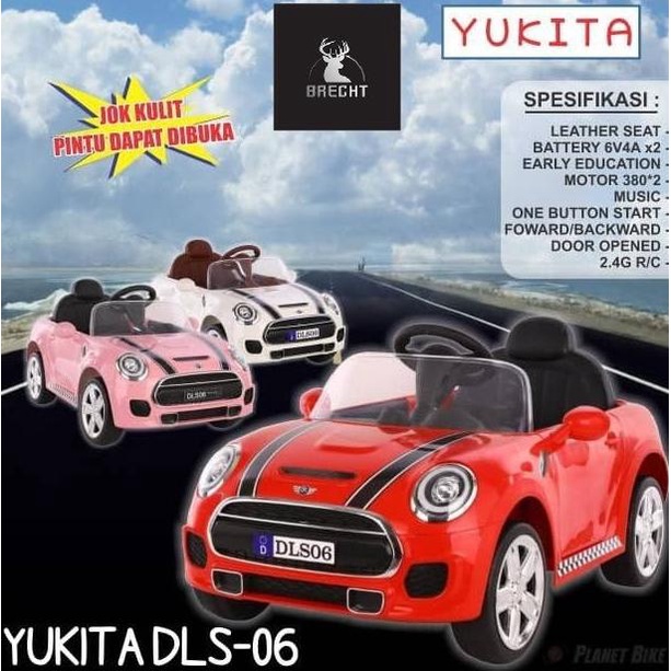 mobil aki anak yukita 06 mini cooper