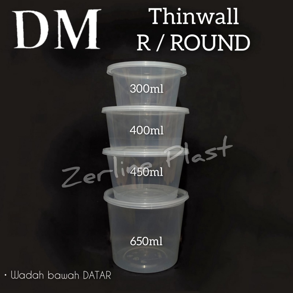 Thinwall DM  / Kotak Makan ( R / ROUND )