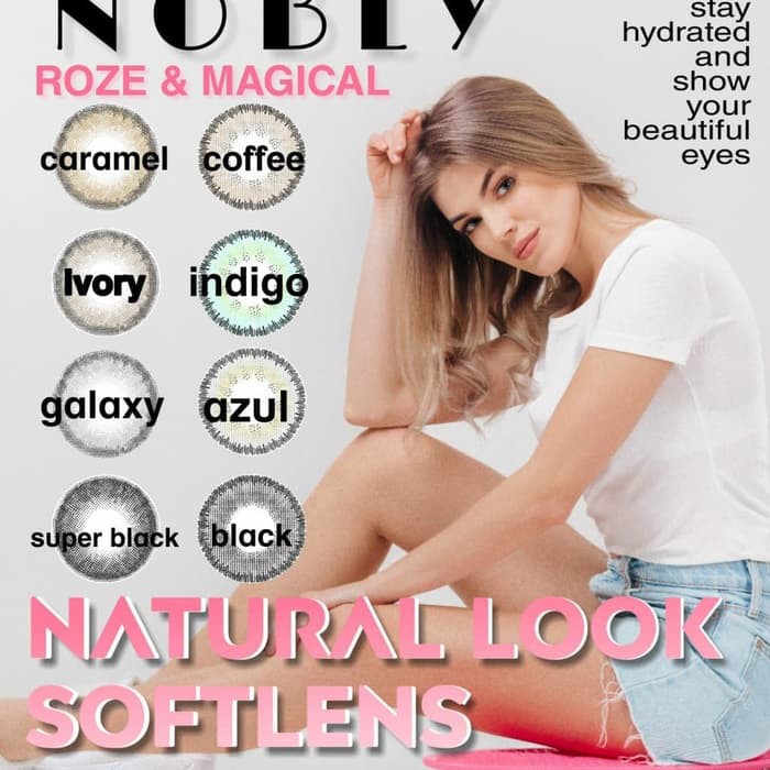 Nobly Diameter 15.00 mm /Bisa Minus /Softlens /Soflens /Softlense 67/100  *