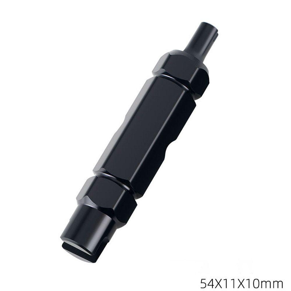 Populer 3pcs Alat Katup Sepeda MTB Sepeda Jalan Extension Rod Anti-slip Air-Valve Spanner
