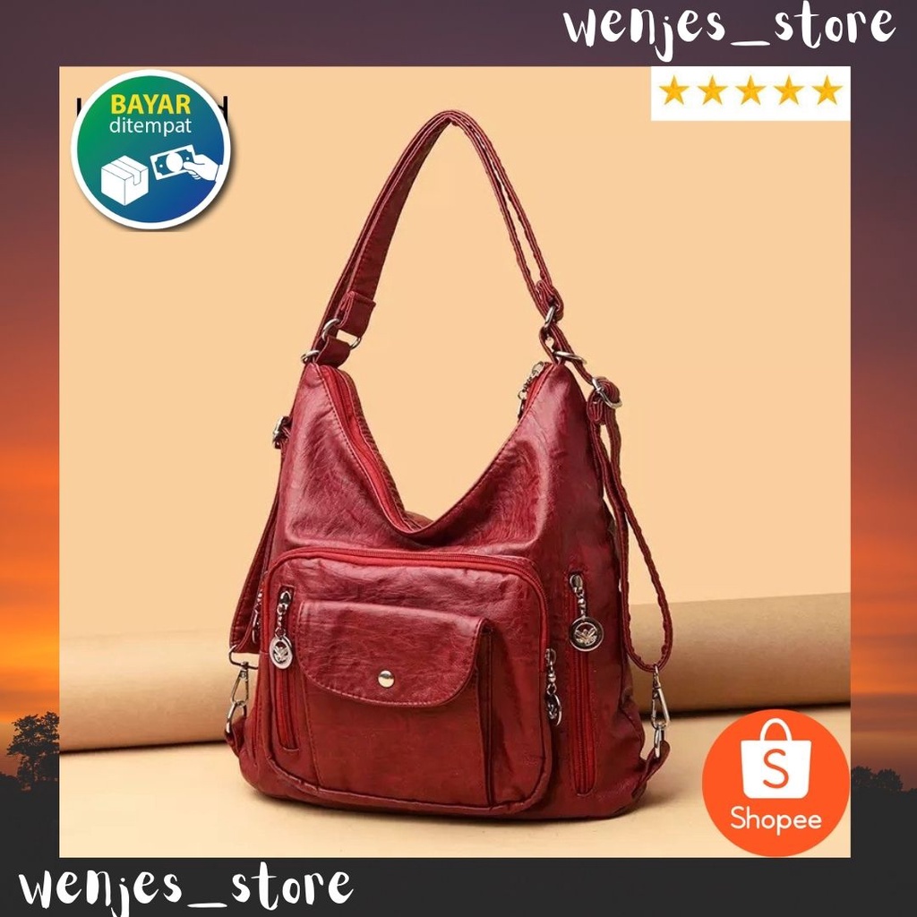TAS SELEMPANG WANITA KEKINIAN TAS PENGELUARAN TERBARU TAS BATAM TAS IMPORT TAS KANTOR