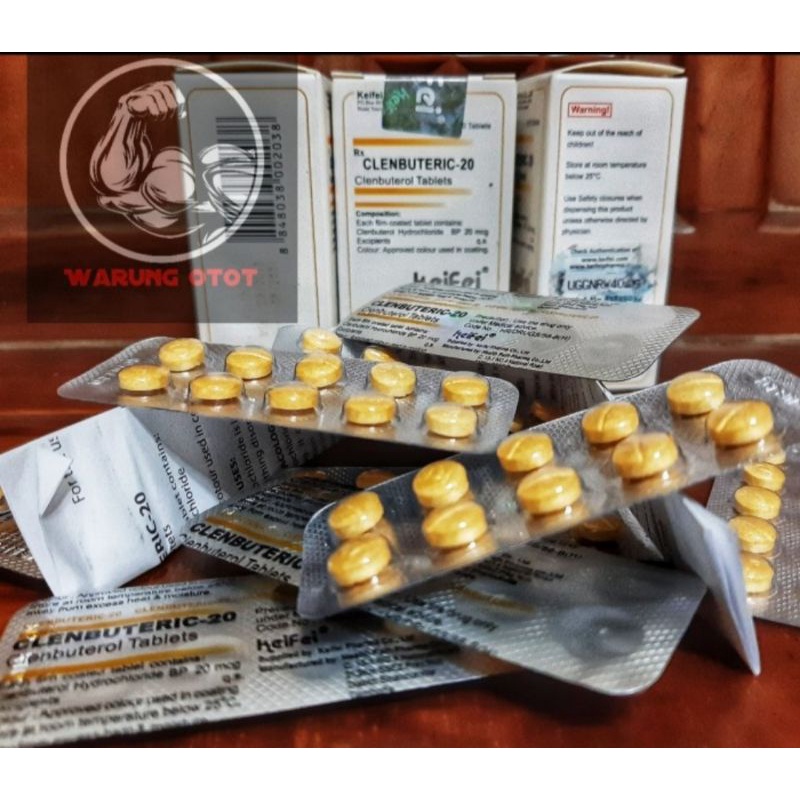 Clen keifei eceran clenbuteric ecer clen keifei ecer keifei pharma ecer 1 strip 10 tabs