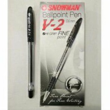 

polpen bolpoint boll point alat tulis ATK ATS sekolah snowman