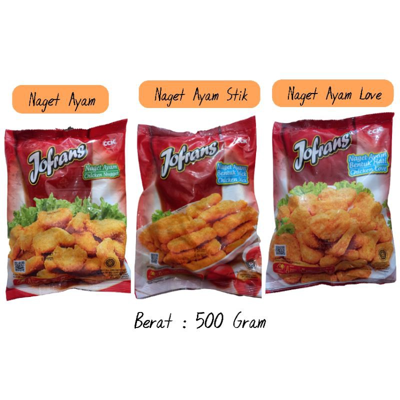 

Jofrans Nugget 500 Gram
