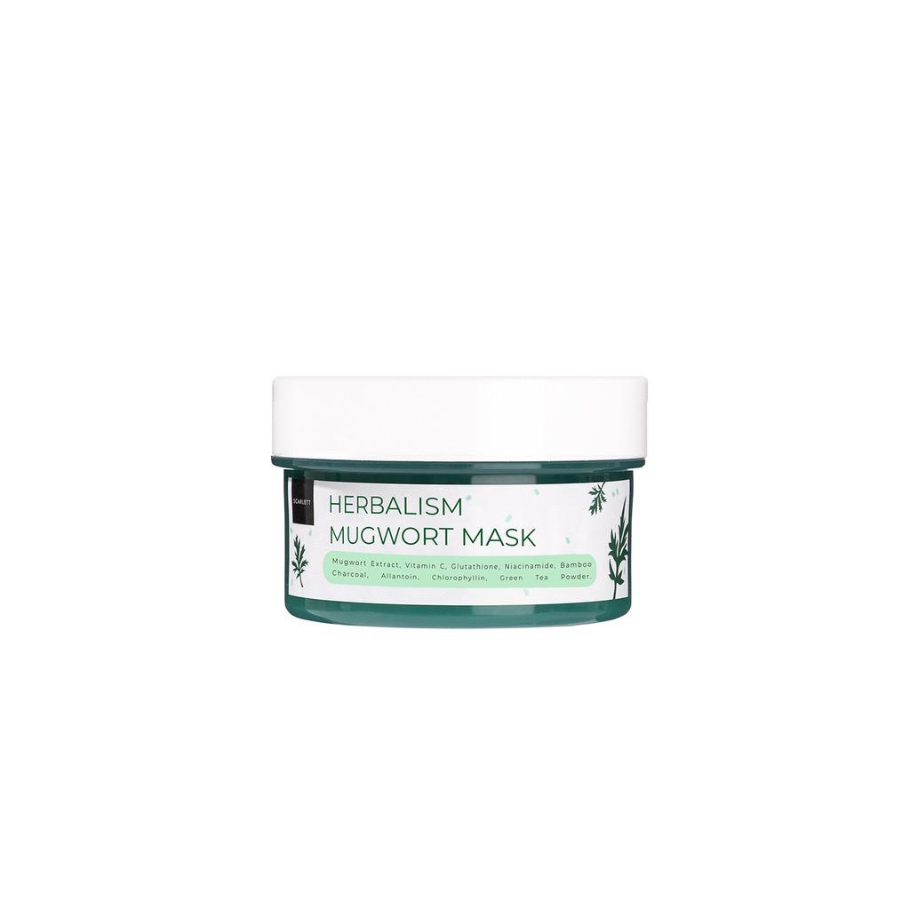 Scarlett Whitening Herbalism Mugwort Mask