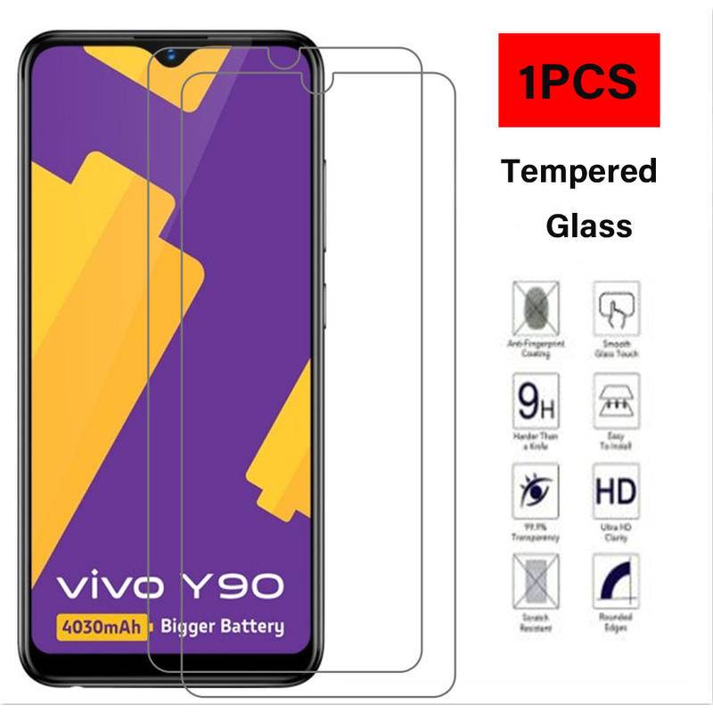 Pelindung Layar Tempered Glass Untuk Vivo X27 X30 V17 Neo Pro Y11 Y12 Y15 Y17 Y19 Y5s Y7s Y90 Y89 Y91 C